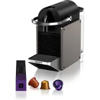 Krups Nespresso Pixie XN306T - Kaffemaskin - 19 bar - titan