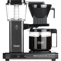 Moccamaster KBG 741 AO, Droppande kaffebryggare, 1,25 l, Malat kaffe, Grå