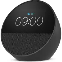 Amazon Echo Spot - Smart display - LCD 2,8 - trådlös - Bluetooth, Wi-Fi - Appkontrollerad - svart