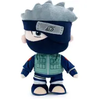 Play Naruto Figurer 25cm Plush Toy - Naruto, Kakashi, Sasuke, Kurama - Samlarutgåva - Supermjuk Kvalitet (25cm, Kakashi)