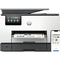 HP OfficeJet Pro 9130 b Multifunktionsskrivare Bläckstråleskrivare Färg A4 Skrivare, skanner, kopiator, fax ADF, Duplex-ADF, Duplex, LAN, USB, WiFi, Bluetooth