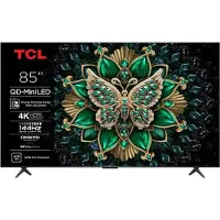 TCL 85C6K - 85" Diagonal klass C6K Series LED-bakgrundsbelyst LCD-TV - QLED - Smart TV - Google TV - 4K UHD (2160p) 3840 x 2160 - HDR - Quantum Dot...