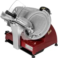 Berkel Red Line 300, Elektrisk, 1,2 cm, Röd, Sølv, Rustfrit stål, 245 mm, 23 cm
