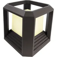 Deko-light Bootis II 733027 utomhus stående LED-lampa (RGB), 21 W, energiklass G, trafikgrå