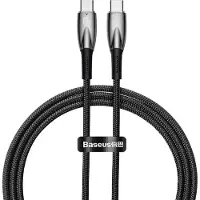 Baseus Glimmer, 1 m, USB C, USB C, USB 3.2 Gen 1 (3.1 Gen 1), Svart
