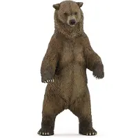 Papo Grizzlybjörn - H: 13 cm - - One Size - Leksaksdjur