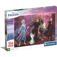 Clementoni Pussel Super Disney Frozen, 104 bitar