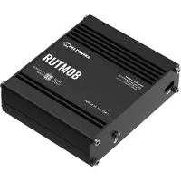 Teltonika RUTM08 - Router 3-ports-switch - 1GbE, IEEE 802.3u, PPP - DIN-skenmonterbar, väggmonterbar, bordsmonterbar