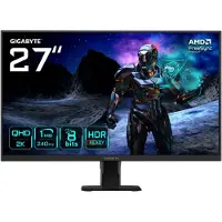 Gigabyte PC-skärm - - GS27Q X EU - 27 tum - 2560 x 1440 - IPS - 1 ms - AMD FreeSync
