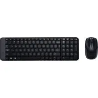 Logitech Mk220 Trådlöst Tangentbord Och Mus Engelska
