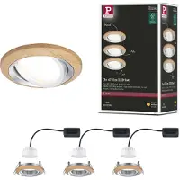 Paulmann 92239 Lanati LED-inbyggnadsbelysning LED 6 W Aluminium (vriden)