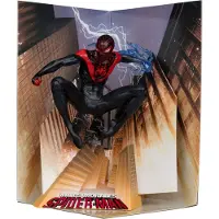 Mcfarlane Toys Marvel Collection 1/10 Spider-man Miles Morales: Spider-man #1 13 Cm Figur