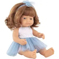 Miniland Rödhårig Babydocka 38 Cm
