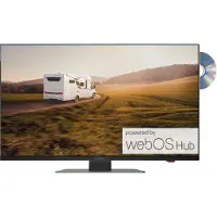 Reflexion LDDX22iBT_B LCD-TV 55 cm 22 tum EEK E (A - G) DVB-T2, DVB-C, DVB-S2, Full HD, Smart TV, WLAN, DVD-Player, CI+ Svart