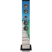 Ices Electronics ICES Speakertower med Bluetooth, PLL FM-radio, USB- och SD-spelare