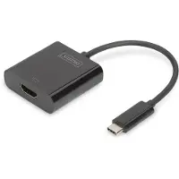 Digitus Skärm Adapter [1x USB-C hane - 1x HDMI hona] DA-70852 15.00 cm