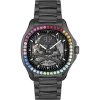 Philipp Plein Skeleton Spectre 42mm 5atm Automatic/analogical Klocka