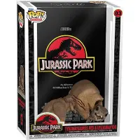 Funko POP! Jurassic Park Filmaffisch Och Figur Av Tyrannosaurus Rex Och Velociraptor