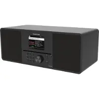 Telestar Internet-CD-radio TOP 300 Schwarz Internet, DAB+, FM inkl. fjärrkontroll Svart