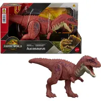 Jurassic World Rebirth Aucasaurus-figur Med Vilt Vrål-ljud 12 Cm