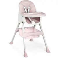 Ricokids Milo rosa barnstol med bord