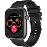 INF Smartklocka med Pulsmätare, Blodtrycksmätare, Blodsyremätare & Flera Sportlägen Black