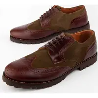 Purapiel Oxford-Sko Herac Grön