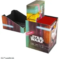 GameGenic Star Wars Unlimited kortspel – Soft Crate – Obi-Wan Kenobi / Darth Maul