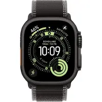 Apple Watch Ultra 3 GPS+Cellular 49mm Svart Titanboett MF1H4 M/L Svart/Kol Trail Loop