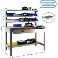 Simonwork (bancos De Trabajo) Bt1 Box Arbetsbänk 1445x910x610 Mm