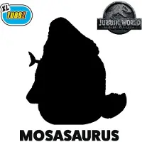 Numskull Jurassic World Mosasaurus Xl-figur 25 Cm