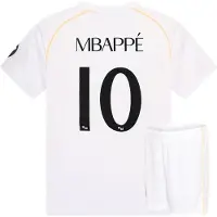 Real Madrid 25/26 Mbappe Hemma Kortärmad Uppsättning