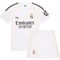 Real Madrid 25/26 Hemma Kortärmad Junior Set