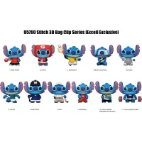 MONOGRAM Lilo & Stitch Serie 1 Sport 3d Pvc Väskklämmor Display