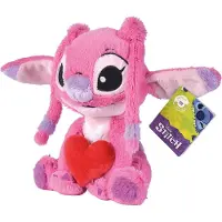 Simba Disney Stitch Angel Heart 25 Cm Nallebjörn