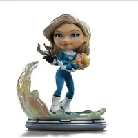 Iron Studios Fantastiskt 4 Osynliga Kvinnan Och Franklin Mini Co Pvc-figur 15 Cm