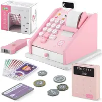 Ricokids Träleksak kassaapparat RK-868