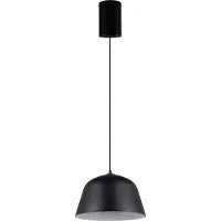 REALITY IMPORT Leuchten Hänglampa Tova, dimbar, Svart, Vardagsrum / matsal, Metall, Modern, Pendellampa