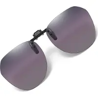 INF Polariserade Clip-on Solglasögon med Fodral Purple