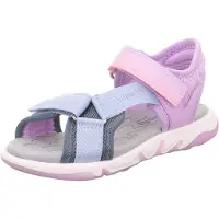 Superfit Sandal 'Pebbles' rökblå / duvblå / syrén / rosa