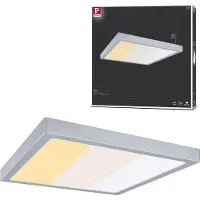 Paulmann Abia 71309 LED-panel 16 W Varmvit Krom (matt)