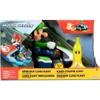 Adlibris Spin Out Mario Kart Luigi, Super Mario