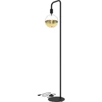 Circle Golvlampa U-Line, Svart, Vardagsrum / matsal, Metall, Modern, Golvlampa