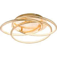 Globo LED taklampa Barna, Mässing / guld, Vardagsrum / matsal, Metall, Modern, LED-taklampa
