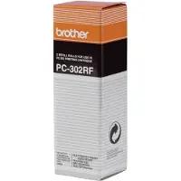 Brother PC-302RF svart färgband 2-pack (original)