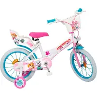 Toimsa Barncykel 16 TOI1681 Paw Patrol Vit