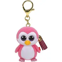 TY Hänge rosa pingvin fob TY Mini Boos clip GLIDER 25072