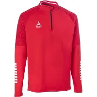 Select Träningströja Monaco v24 Half Zip - Röd/Vit, storlek XX-Large