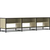 vidaXL Tv-bänk sonoma ek 180x40x46 cm konstruerat trä