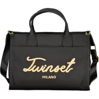 Twinset Nero Bomullsväska för kvinnor